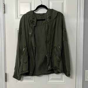 Green American eagle jacket